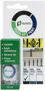 Polargos Sztyft zaprawka  do farby RAL9005 - Akcesoria do ogrodzeń - miniaturka - grafika 2