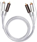 Kable - Oehlbach Kabel audio Cinch 2601 [2x Złącze męskie cinch 2x Złącze męskie cinch] 1 m przezroczysty - miniaturka - grafika 1