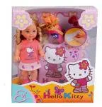 Lalki dla dziewczynek - Simba Evi Love szkolna Hallo Kitty 4 5736210 - miniaturka - grafika 1