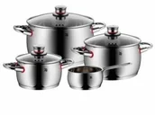 Zestawy garnków i patelni - WMF zestaw 4cz. Quality One 0774146380 - miniaturka - grafika 1