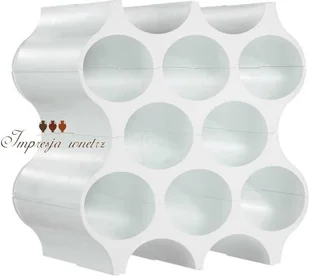 Koziol Stojak na butelki biały Set-up KZ-3596525 (k3596525) - Pozostałe akcesoria barmańskie - miniaturka - grafika 2