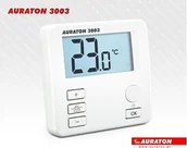 Akcesoria do kolektorów i fotowoltaiki - Lars AURATON 3003 Regulator dobowy przewodowy z wyświetlaczem, obniżenie nocne k - miniaturka - grafika 1