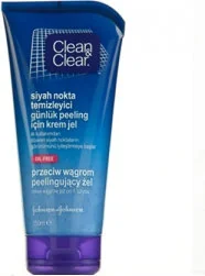 Johnson&Johnson Clean & Clear Przeciw wągrom peelingujący żel 150 ml - Toniki i hydrolaty do twarzy - miniaturka - grafika 3