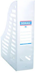 Donau POJEMNIK NA DOK. A4 PP AŻUROWY SKŁAD. BIAŁY TRANSP - Przyborniki na biurko - miniaturka - grafika 2