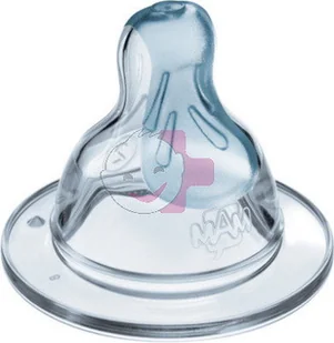 Mam Smoczek na butelkę SILK TEAT 1 0+ wolny przepływ 9001616391149 - Smoczki do butelek - miniaturka - grafika 2