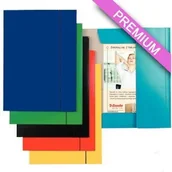 Teczki i skoroszyty - Esselte Teczka z gumką lakierowana ES067- - miniaturka - grafika 1