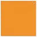 NAGA Szklana Tablica magnetyczna pomarańczowa 45x45 10730 - Tablice i flipcharty - miniaturka - grafika 2