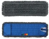 Miotły, szufle, mopy - Merida Mop z kieszeniami STANDARD szary z mikrofazy 40 cm SKP241 - miniaturka - grafika 1