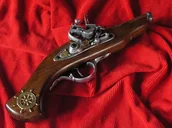 Repliki - broń - WŁOCHY HISZPAŃSKI PISTOLET Z ZAMKIEM SKAŁKOWYM - miniaturka - grafika 1