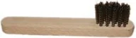 Materiały ścierne - Szczotpol Szczotka druciana ręczna mini 3 rzędowa - miniaturka - grafika 1