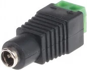 Akcesoria do monitoringu - Abcvision SZYBKOZŁĄCZE G-55*P10 GNIAZDO ZASIL. DC 2.1/5.5 - miniaturka - grafika 1