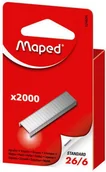 Zszywacze biurowe - Maped Zszywki 26/6, 2000 szt. pudełko 324604 - miniaturka - grafika 1