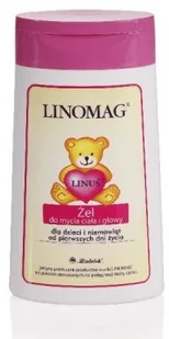 Ziołolek Linomag Żel do mycia ciała i głowy 200ml - Kosmetyki kąpielowe dla dzieci - miniaturka - grafika 4