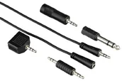 Złącza, przejściówki, adaptery - Hama 122330 kabel audio 4047443191212 - miniaturka - grafika 1