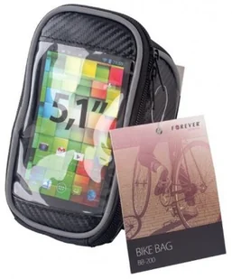 Forever Torba Rowerowa Forever Bb-200 Czarna - Sakwy rowerowe - miniaturka - grafika 3