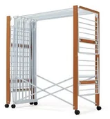 Suszarki na ubrania - Foppapedretti Suszarka na pranie Allungo - Orzech włoski - miniaturka - grafika 1