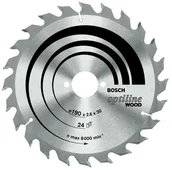 Tarcze do pił - Bosch Piła tarczowa Optiline Wood 190 mm x 30 mm x 24T - miniaturka - grafika 1