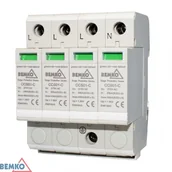 Bezpieczniki elektryczne - Bemko Sp. z o.o. OCHRONNIK PRZEPIĘĆ 4P 20-40kA KLASA T2 (C) A50-CCS01-4P-C - miniaturka - grafika 1