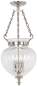 Lampy sufitowe - Elstead Lighting Lampa Wisząca FINSBURY PARK FP/P/M PN 3 FP/P/M POL NCKL - miniaturka - grafika 1