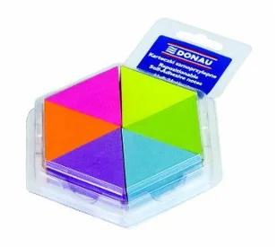 Donau BLOCZEK SAMOP. NOTES-TRÓJK 43x50mm 6x150k NEONOWY - Zakładki indeksujące - miniaturka - grafika 3