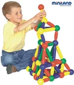 Klocki - Miniland  Magnetic 94105 - miniaturka - grafika 1