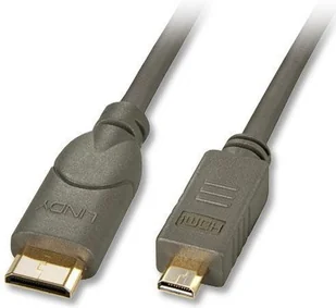 Lindy 41342 Kabel cyfrowy (typu D) micro HDMI - (typu C) mini HDMI -1.5 m - Kable - miniaturka - grafika 2