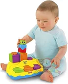Instrumenty muzyczne dla dzieci - Fisher Price Wesołe pianinko z klockami - miniaturka - grafika 1