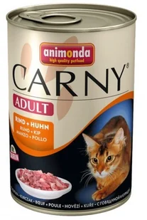 Animonda Cat Carny Adult smak: wołowina i kurczak 400g puszka - Mokra karma dla kotów - miniaturka - grafika 4