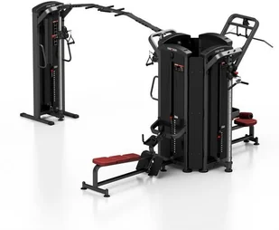 Marbo Sport Wieża 6-stanowiskowa MIDI MP-T002 - Atlasy do ćwiczeń - miniaturka - grafika 8