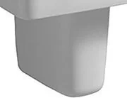 Keramag Renova Nr 1 Plan Półpostument do umywalki prostokątnych 292110 - Postumenty i półpostumenty do umywalek - miniaturka - grafika 2