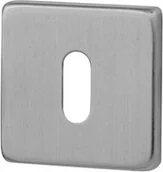 Szyldy i rozety - VDS Rozeta kwadratowa KLUCZ R9 STAL NIERDZEWNA 30-0086 - miniaturka - grafika 1