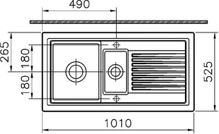 Reginox RL401CB - Zlewozmywaki - miniaturka - grafika 2
