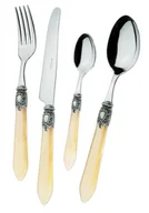 Zestawy sztućców - Casa Bugatti Sztućce OXFORD 24 szt dla 6 osób OXBAM-S3250 - miniaturka - grafika 1