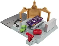 Samochody i pojazdy dla dzieci - Mattel Cars Chłodnica Górska Zestaw Salon Lakierniczy Romana BDF77 - miniaturka - grafika 1