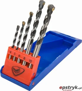 Verto WIERTŁA DO BETONU 5SZT (60H300) - Wiertła - miniaturka - grafika 2