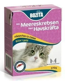Bozita Korzystny Pakiet Przysmak w galarecie, 24 x 370 g - Kraby morskie - Mokra karma dla kotów - miniaturka - grafika 3