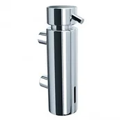 Dozowniki papieru i mydła dla firm - Merida Dozownik mydła wiszący pojemność 300 ml mocowany do ściany, polerowany D4 - miniaturka - grafika 1