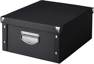 Zeller Pudełko do przechowywania czarne, 40x33x17 cm - Pojemniki na zabawki - miniaturka - grafika 2