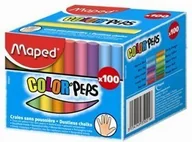 Kreda - Maped Kreda kolorowa, 100 sztuk pudełko 935021 - miniaturka - grafika 1