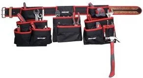 PROLINE Pas Monterski Wzmocniony z Kieszeniami 52016 - Pozostałe wyposażenie warsztatu - miniaturka - grafika 2