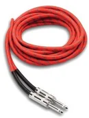 Kable - Hosa 3 gt18 °C3 przewód gitarowy TEXTI materiału EBE płaszcz 5 m, czerwony/zielony 3GT18C3 - miniaturka - grafika 1