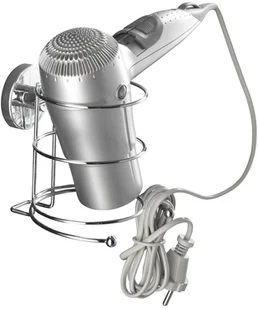 Wenko Uchwyt na suszarkę do włosów Milazzo Vacuum-Loc, 14x14x14 cm - Wieszaki łazienkowe - miniaturka - grafika 3