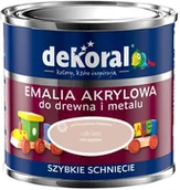 Farby do metalu - Dekoral Emalia Akrylux 0 5 l cafe latte - miniaturka - grafika 1