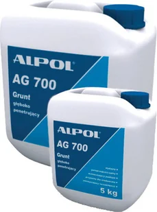 Alpol AG 700 grunt głęboko penetrujący 5kg - Zaprawy budowlane - miniaturka - grafika 2