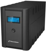 Zasilacze awaryjne UPS - PowerWalker UPS LINE-INTERACTIVE 1200VA 2x SCHUKO + 2x IEC OUT, RJ11/45 IN/OUT, USB, LCD VI1200LCD-SCHUKO - miniaturka - grafika 1