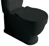 Miski WC - Galassia Ethos czarna 8441NE - miniaturka - grafika 1