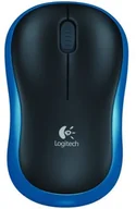 Myszki - Logitech M185 czarno-niebieska 910-002236 - miniaturka - grafika 1