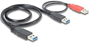 Delock Kabel USB 3.0 AM(M)+Power AM(M)->AM(M) 60cm 82908 - Kable USB - miniaturka - grafika 4