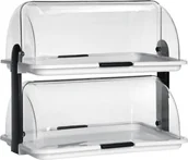 Wyposażenie lokali gastronomicznych - Hendi Witrynka podwójna 871713 - miniaturka - grafika 1