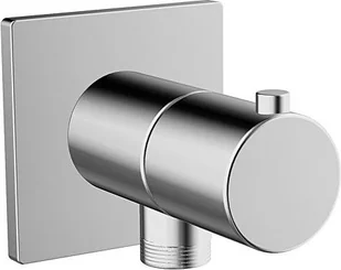 Hansa HANSADESIGNO NEU Złącze kątowe z wbudowanym zaworem odcinającym dn15 chro - Akcesoria do armatury i ceramiki - miniaturka - grafika 2